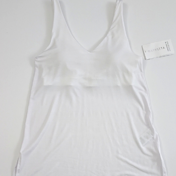 Athleta White Tank Top - Picture 6 of 16